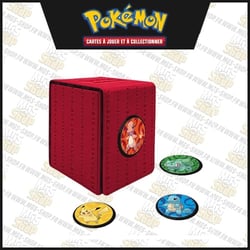 Ultra Pro - Deck Box - Alcove Click Kanto (Flip Box SIMILICUIR)