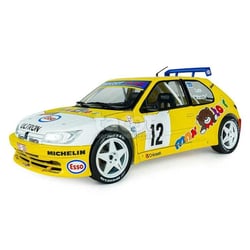 Voiture miniature de collection - Peugeot 306 Maxi Rally Codroz 1997 - Solido 1/18