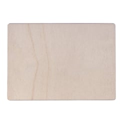 Carte postale en bois