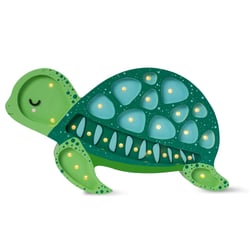 Lampe Veilleuse Tortue Vert Océan - Little Lights