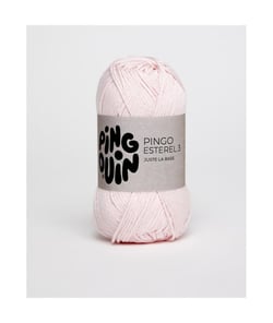 Pelote de coton PINGO ESTEREL 3 - Pingouin Rose