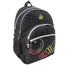 Sac à dos Smiley Babylone 43 CM - 2 compartiments