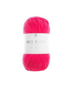 Pelote coton Ricorumi Neon DK 25 gr pour amigurumi - Rico Design 02 Rose