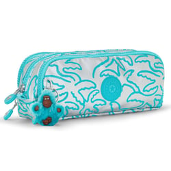 Trousse Kipling GITROY 23 CM - 3 Compartiments Metallic Palm