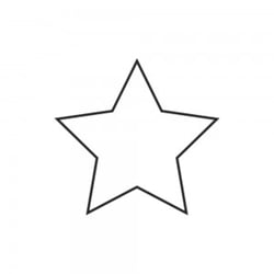 12 pochoirs étoiles 15x15 cm - Artemio