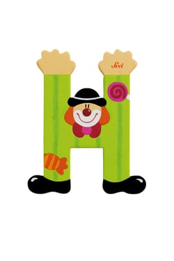 Lettre H Clown - Sevi