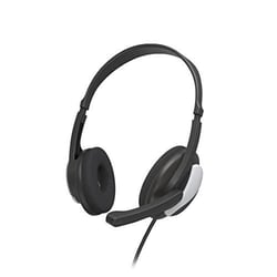 Casque micro stéréo HAMA HS-P100 V2 - Filaire jack 3,5mm - Noir