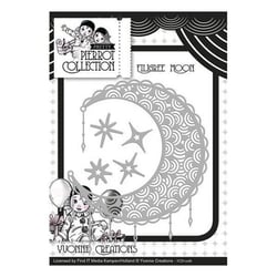 Die matrice de découpe embossage Yvonne Créations FILIGREE MOON 10081