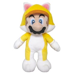 Nintendo Together+ - Peluche Super Mario 3D Land - Mario Chat 24 cm