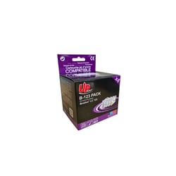 Brother LC123 Cupcake pack de 4 cartouches compatibles B-123 UpPrint