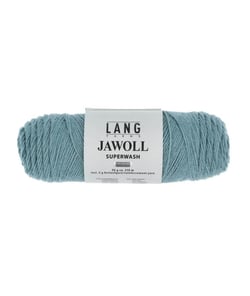 Laine à chaussettes en laine vierge de Patagonie JAWOLL - Lang Yarns 388 Bleu
