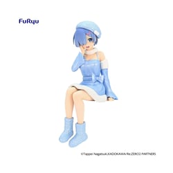 Re:Zero Starting Life in Another World Noodle Stopper - Statuette Rem Snow Princess Pearl Color