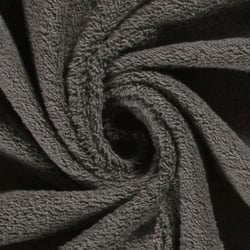 Tissu Eponge légère 340 g/m² uni Gris anthracite