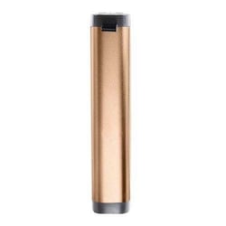 Inovalley Mini - Enceinte sans fil Bluetooth + autonomie 5 h + fonction radio - Or
