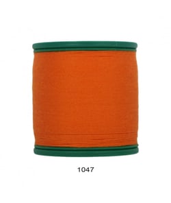 Fil à Coudre Laser 100% Polyester 200m Super Résistant : Résistance et Couleurs Éclatantes pour Vos Projets de Couture 1047 Orange
