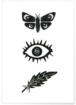 Poster Witch Poster 1 | A3 : 29,7x42cm