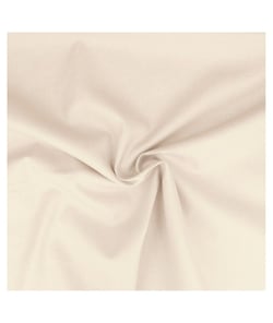 Tissu coton uni de 140 cm de largeur 0 Ecru vendu par 50 cm