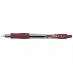 Stylo G-2 roller encre gel pointe moyenne caramel Pilot