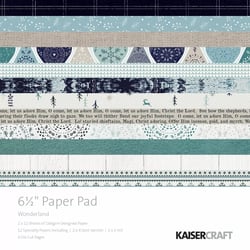 Bloc de 40 feuilles Wonderland - KAISERCRAFT