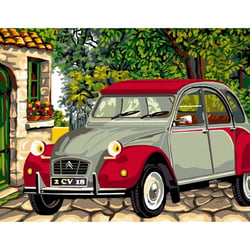 Princesse - Canevas antique Nostalgie 50x65cm