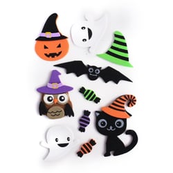 MégaCréa DIY - Stickers en mousse Halloween 10 pièces