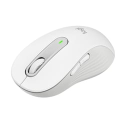 Souris sans fil Logitech Signature M650 - Grande taille, silencieuse, boutons programmables - Blanc