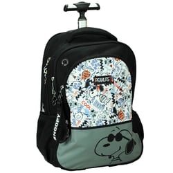 Sac à dos à roulettes Snoopy Peanuts 48 CM - Cartable