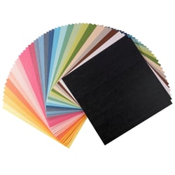 Florence Papier Cartonné 216g Texturé 30,5x30,5cm Nacré 50x