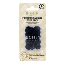 Pressions magiques - Boutons pression sans pince ø 13 mm - Marine
