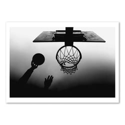 Affiche 30x40 cm - Basketball - Paulo Medeiros