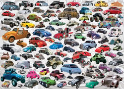 Puzzle 1000 pièces - VW Beetle - Quelle est votre Coccinelle ? - Eurographics