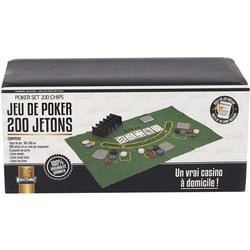 Jeu de Poker 200 Jetons - CMP