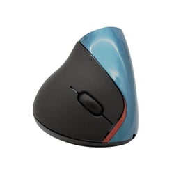 Souris Sans Fil Ergonomique 5 Boutons Avec Recharge Verticale Pour Confort Poignet Bleu YONIS