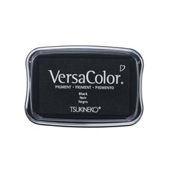 Versa Color Tampon encreur pigmenté, noir, 9,6x6,3x1,8cm