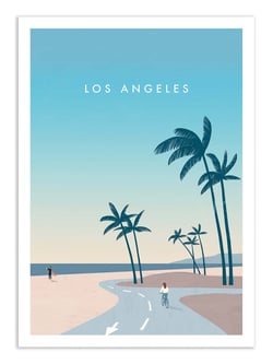 Affiche 30 x 40 cm - Los Angeles - Katinka Reinke