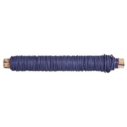 Fil de papier , 0,55mm ø, bleu ultra, sur bobine en bois à 50g, 20m