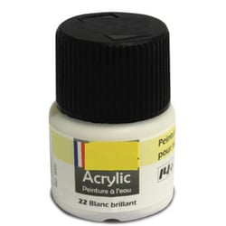Blanc Brillant acrylique 12ml