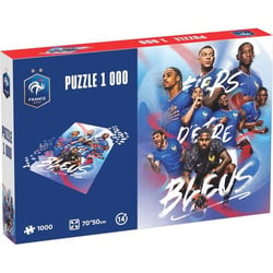 Puzzle 1000 pièces - Fédération Française de Football - Bleu