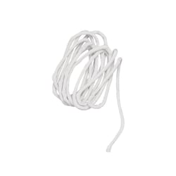 Mèche spéciale p. lampes à  l'huile,à¸ 3mm, Mèche coton,noyau fibre verre,sct 2m