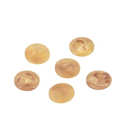 Bouton imitation pierre beige pierre 15mm