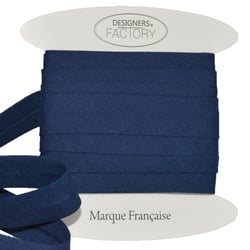 Biais Coton Navy 18mm par 5 mètres – designers-factory