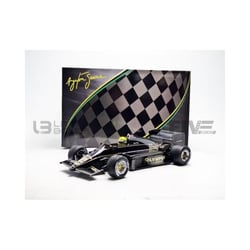 Voiture Miniature - IXO - LOTUS Renault 97 T JPS - 1/18 - Noir / Or - Collection 1985