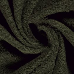 Tissu Eponge légère 340 g/m² uni Vert kaki