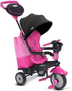 Tricycle Swing DLX 4 en 1 Rose - Smartrike