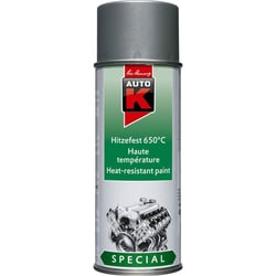 Spray de peinture haute température - gris argent - Auto-K - 400 ml