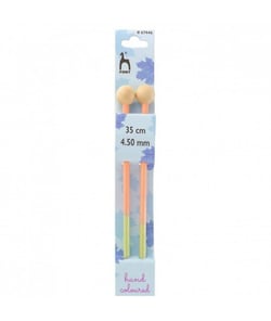 Aiguilles à tricoter 35 cm Bois Flair Du N°3 au 10 - Pony taille n°4,5