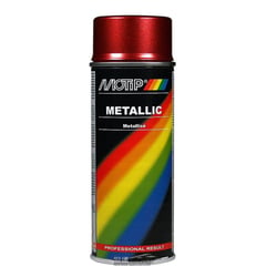 Spray de peinture  - rouge métallisé - Motip