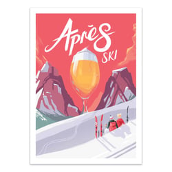 Affiche 30x40 cm - Après Ski - Mark Harrison
