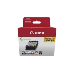 Multipack cartouches d'encre - PGI-570 Noir + CLI-571 Noir/Cyan/Magenta/Jaune