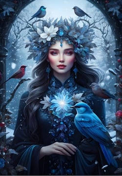 Puzzle 1000 pièces - Horae - Soul of Nature Collection - Bluebird Puzzle